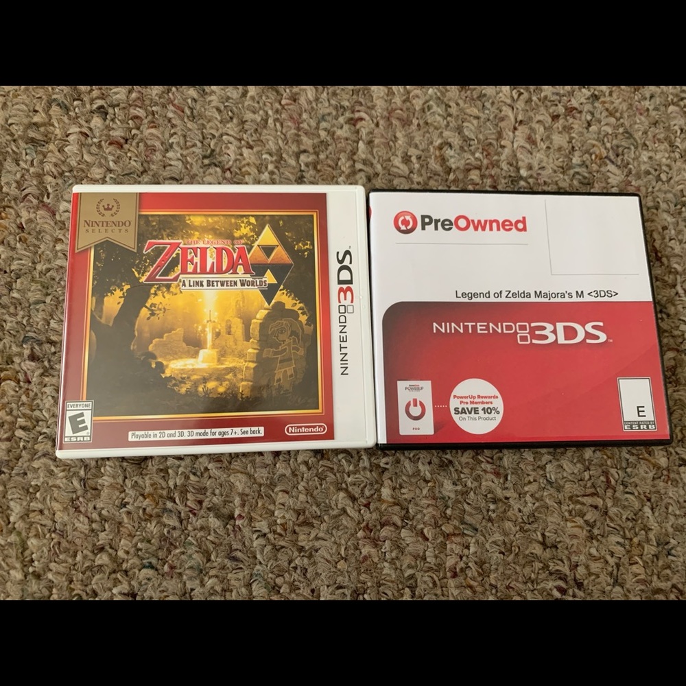 EUC Zelda Games for the Nintendo 3DS/XL